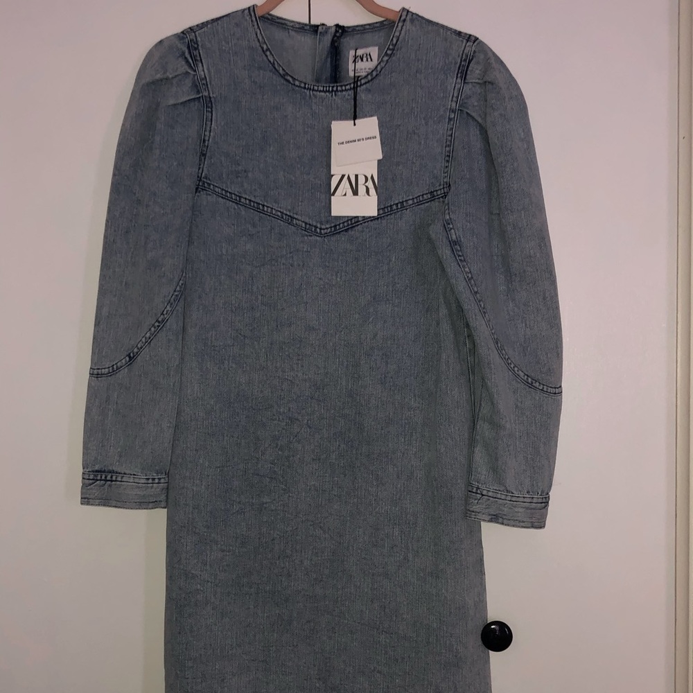 ZARA denim dress - brand new with tags!